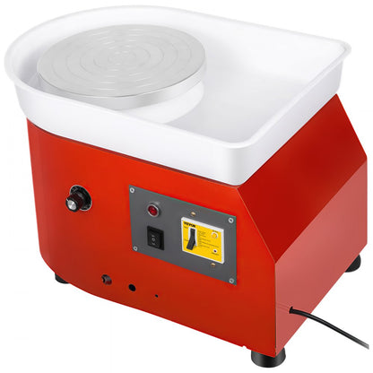 010643747401 - Compact 9.8" Pottery Wheel with Manual Speed Control