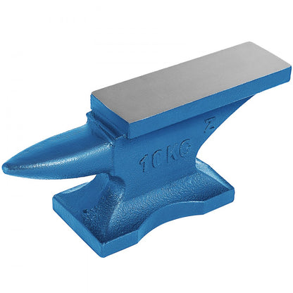010154035880 - 22 lbs Cast Iron Single Horn Anvil for Metalworking