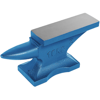 010154035880 - 22 lbs Cast Iron Single Horn Anvil for Metalworking