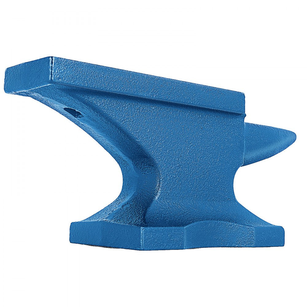 010154035880 - 22 lbs Cast Iron Single Horn Anvil for Metalworking