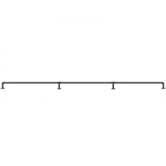 VV-GYGFS-HS10YC - Elegant Wall-Mount Handrail, Strong Carbon Steel, 440lbs Capacity