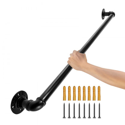 VV-GYGFS-HS2YC - Durable Carbon Steel Wall Mount Handrail for Safety and Support