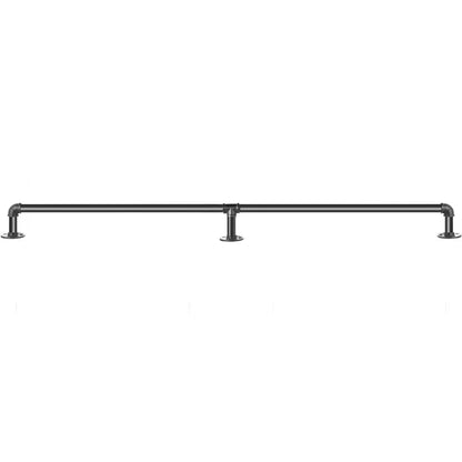 VV-GYGFS-HS6YC - 6FT Carbon Steel Handrail, 440LBS Load Capacity, Easy Install