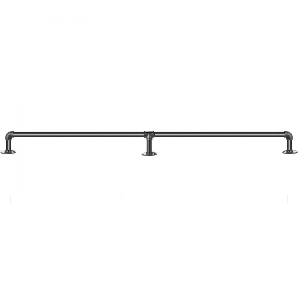 VV-GYGFS-HS7YC - 7FT Wall Mount Handrail, 440lbs Capacity, Easy Install
