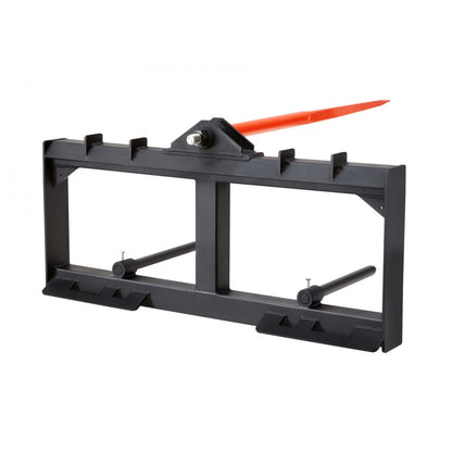 WBS-012 - 49" VEVOR Hay Spear with 1600lbs Capacity and Stabilizer Spears