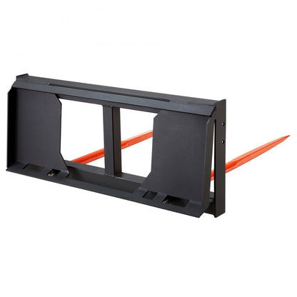 WBS-014 - 49" Heavy-Duty Hay Spear for Tractors, 3000 lbs Capacity