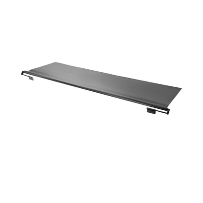 A6 - 13'7" Heavy-Duty Black RV Awning with 4-Layer Waterproof Fabric