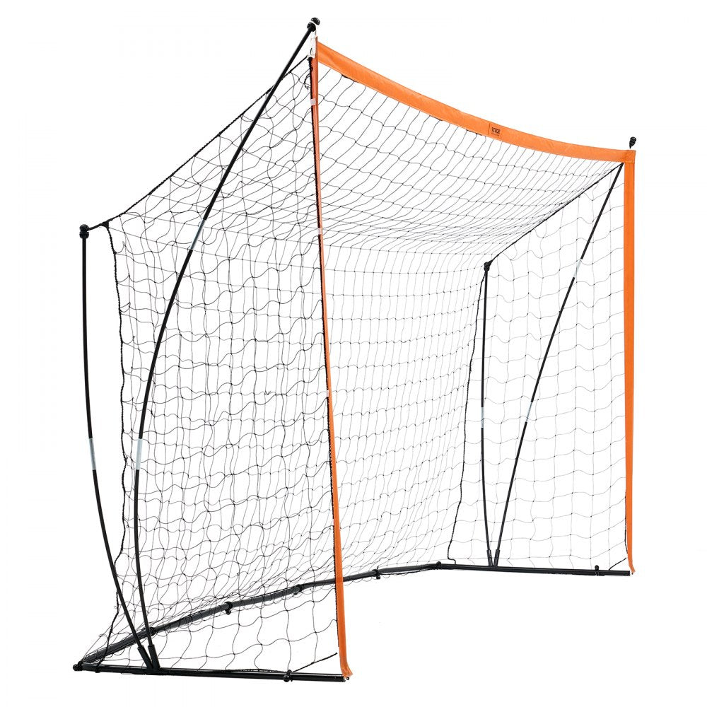 SSJ12X6 - Durable 0.5" Portable Soccer Goal with Carry Bag & Ground Nails