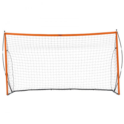 SSJ12X6 - Durable 0.5" Portable Soccer Goal with Carry Bag & Ground Nails