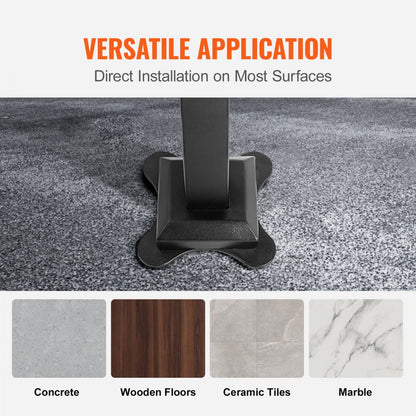 VV-OSR-3 - Adjustable Iron Handrail for 0-4 Steps, 24" Max Height