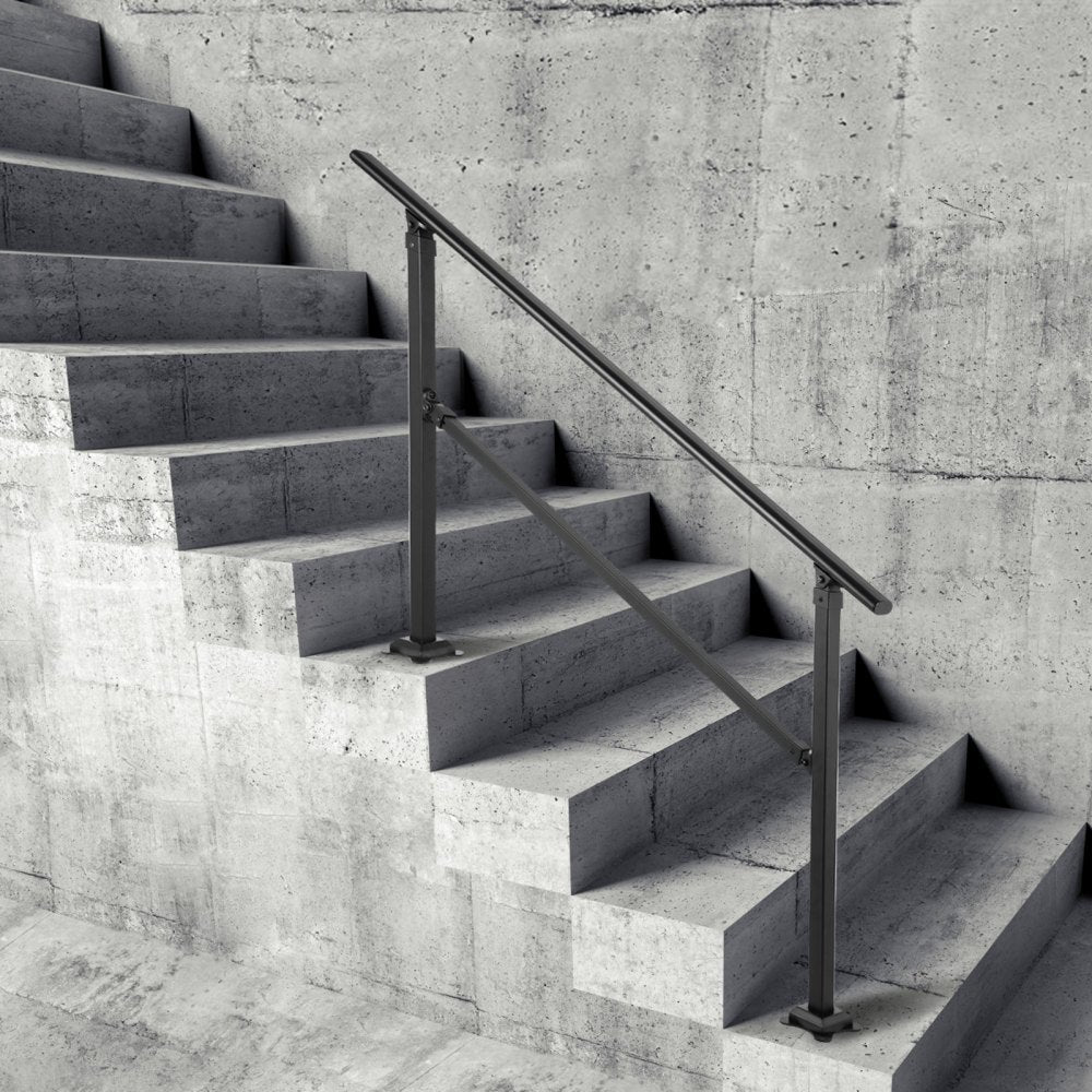 VV-OSR-3 - Adjustable Iron Handrail for 0-4 Steps, 24" Max Height