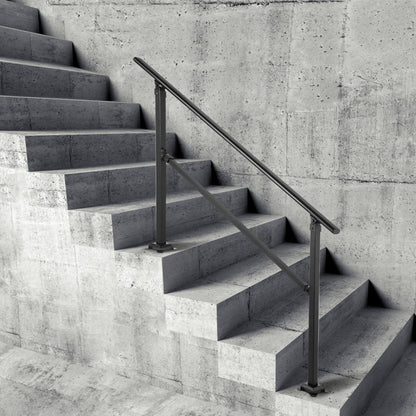 VV-OSR-3 - Adjustable Iron Handrail for 0-4 Steps, 24" Max Height