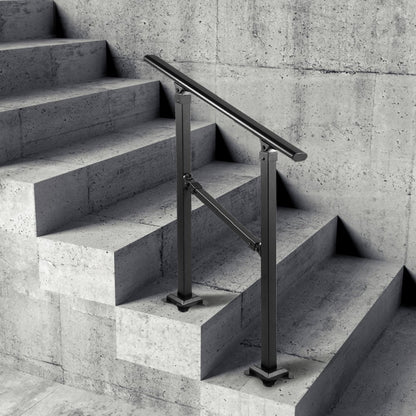 VV-OSR-1 Adjustable Iron Handrail for 0-2 Steps, Perfect for Safety