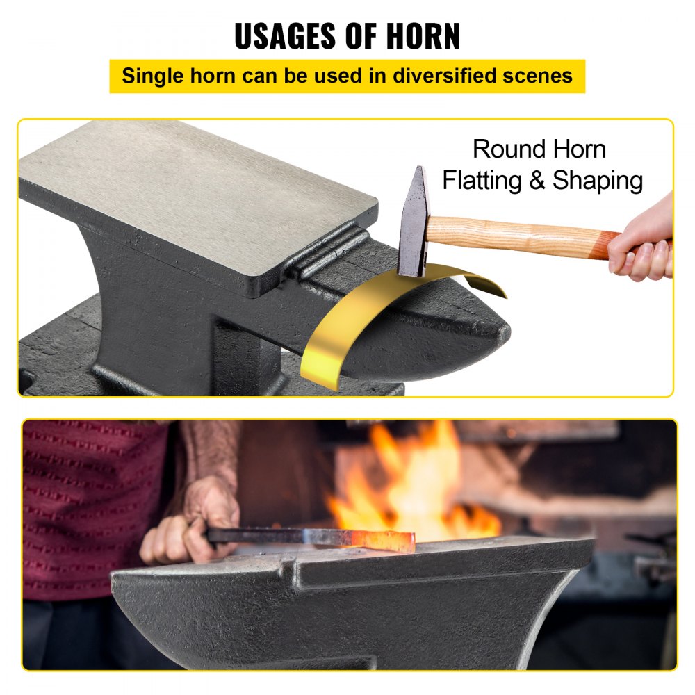 MT11 - 25 lbs Cast Iron Anvil for Metalworking and Shaping