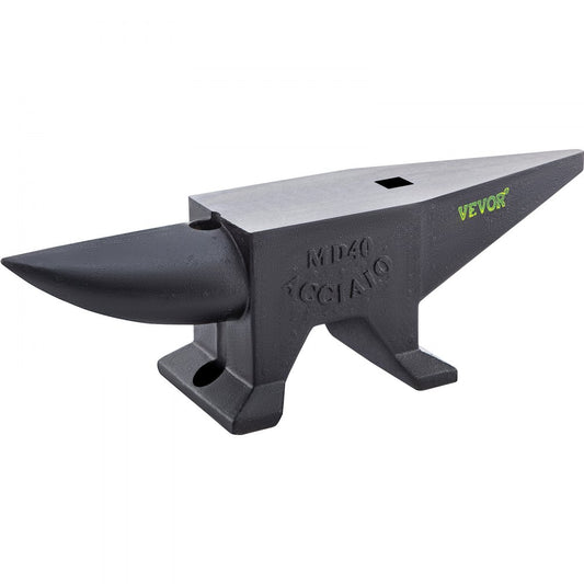 88BLACK - 23.3" Cast Iron Anvil for Metalworking Tasks