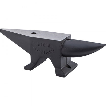 88BLACK - 23.3" Cast Iron Anvil for Metalworking Tasks