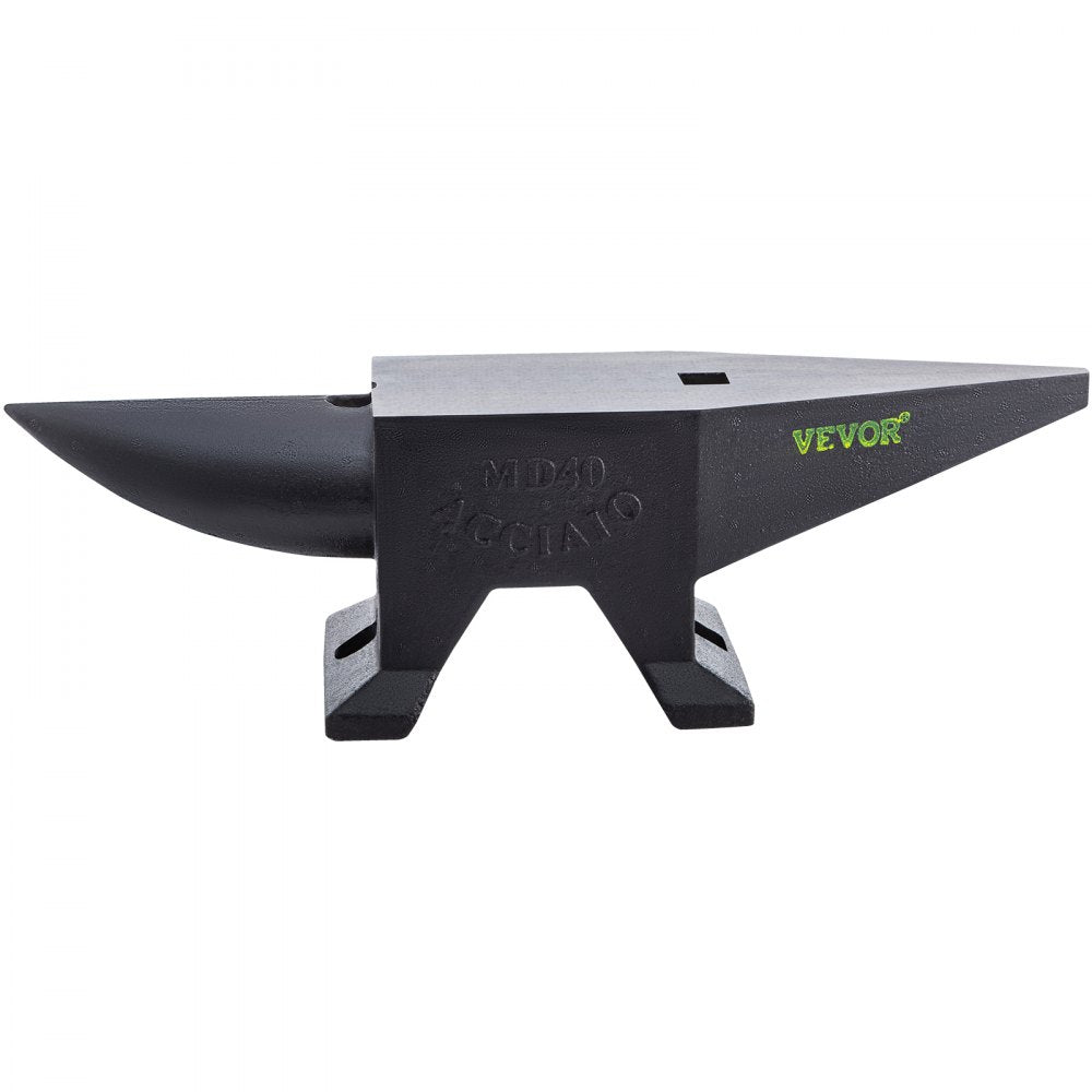 88BLACK - 23.3" Cast Iron Anvil for Metalworking Tasks