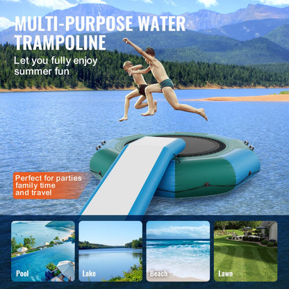 ZT10FTBGHD-US/EU - 10ft Inflatable Water Bouncer for Pools & Lakes