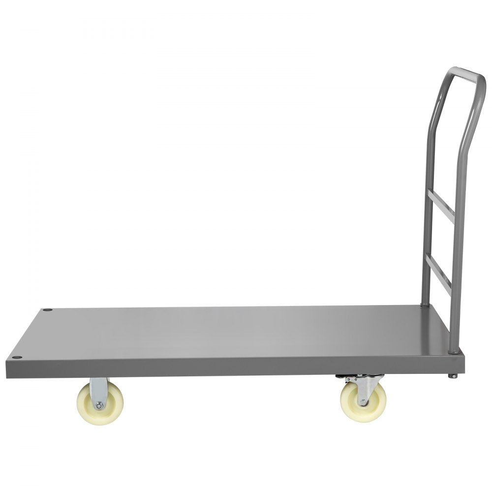 VV-PT-M4824 - Heavy-Duty Steel Platform Truck with 2000 lb Load Capacity