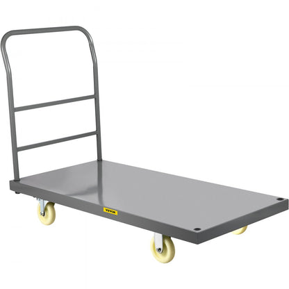 VV-PT-M4824 - Heavy-Duty Steel Platform Truck with 2000 lb Load Capacity