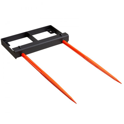 WBS-016 - 49" Heavy-Duty Hay Spear with 3000lbs Capacity for Tractors