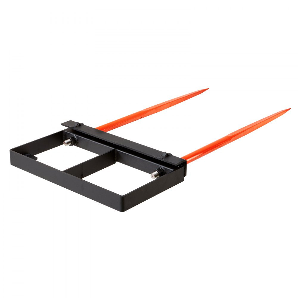 WBS-016 - 49" Heavy-Duty Hay Spear with 3000lbs Capacity for Tractors