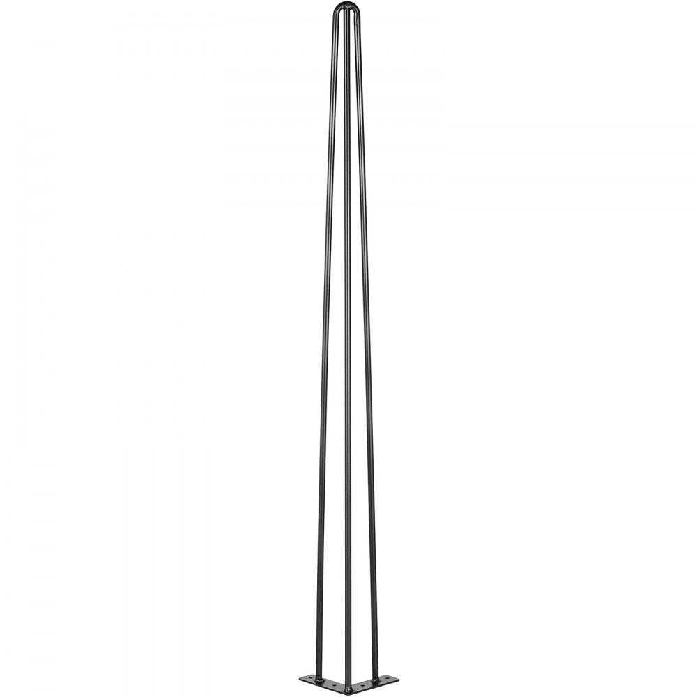 010484400117 - 40" Hairpin Legs, 4-Piece Set, 880lbs Capacity, Carbon Steel