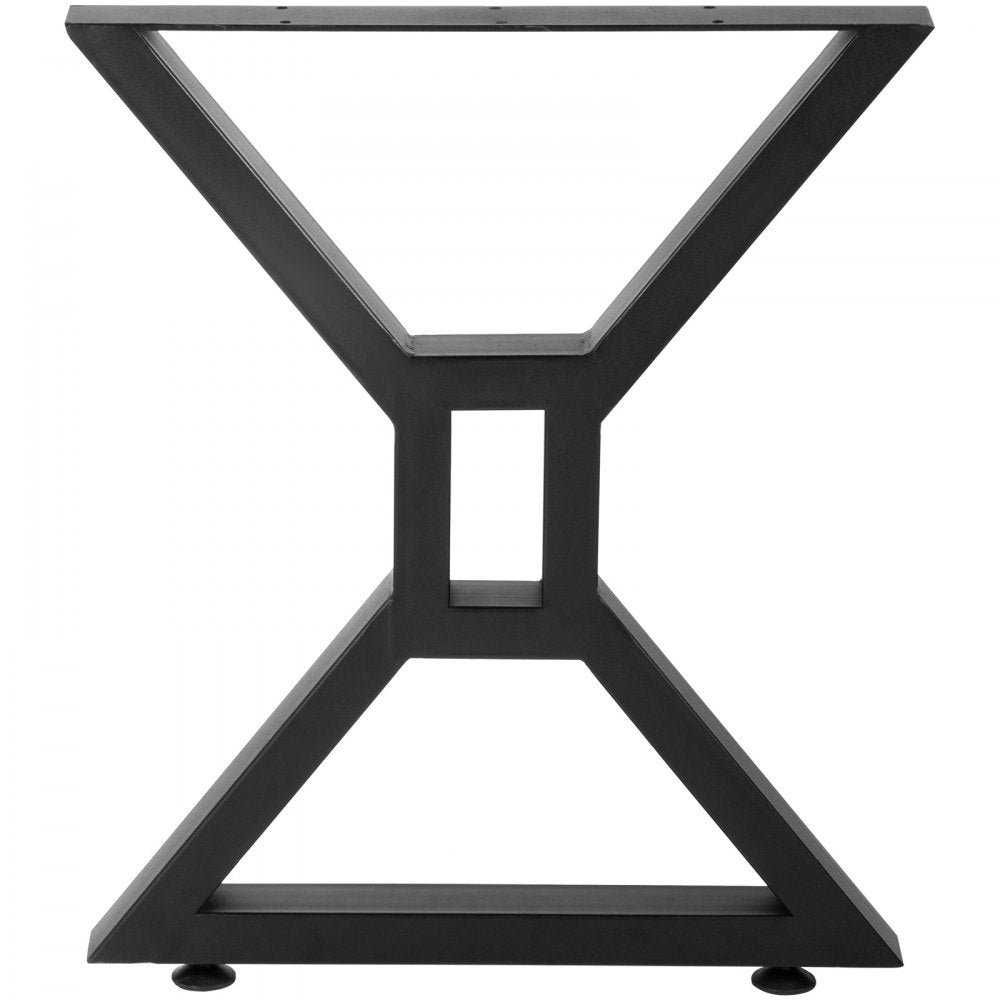 010315325074 - 28" Iron Dining Table Legs with Adjustable Feet