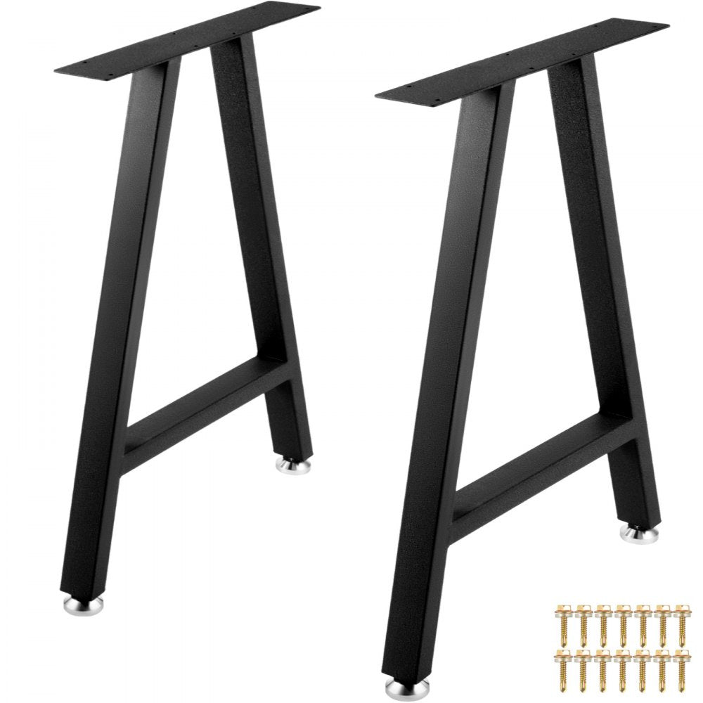 TZZT-2817 - Durable 28" Steel Table Legs with 1200lbs Capacity