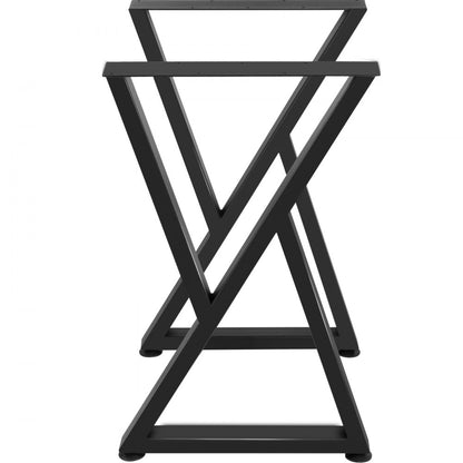 TZZT-2818 - Heavy-Duty Steel Table Legs, 28"x18", 1000lbs Capacity