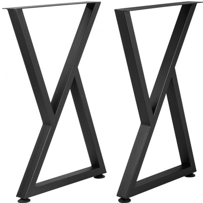 TZZT-2818 - Heavy-Duty Steel Table Legs, 28"x18", 1000lbs Capacity