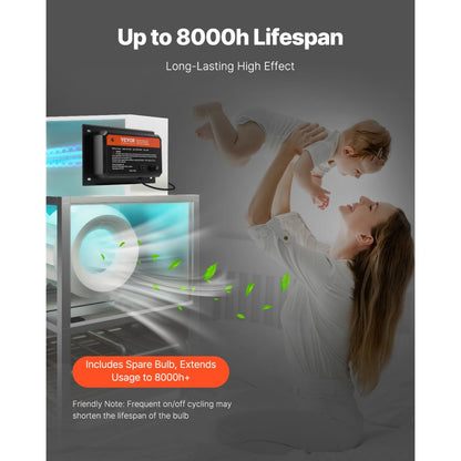 2112-UV36 - 36W UV Light HVAC Duct Purifier for 1,500 sq ft