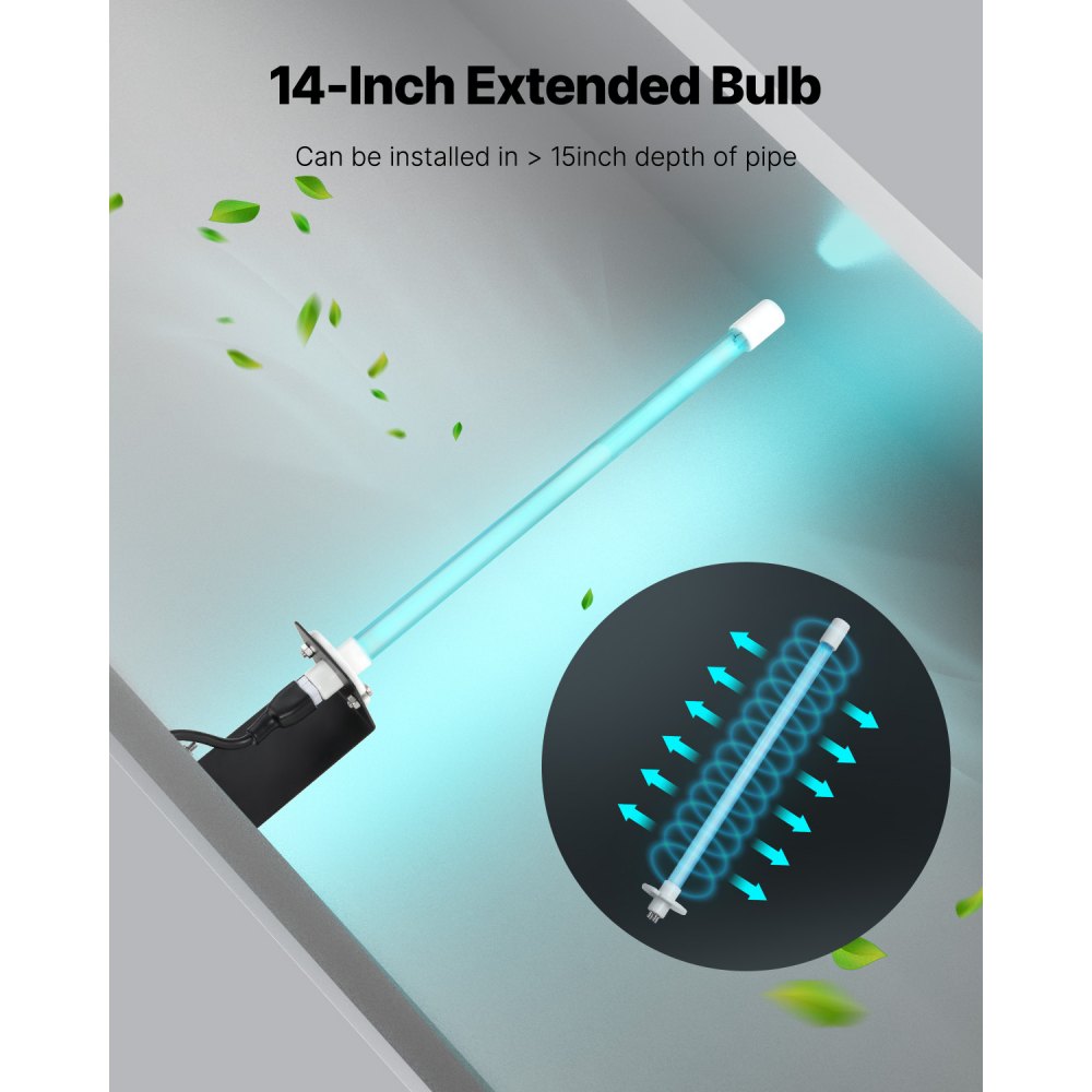 2402-UV18 - HVAC Air Purifier with Long-lasting Performance