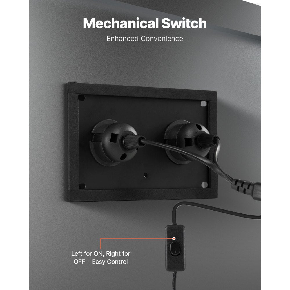 2403-UV25X2 - Powerful HVAC Duct Air Purifier with UV Light, Easy Setup