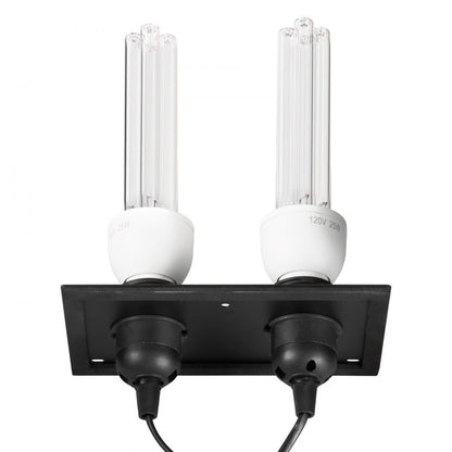 2403-UV25X2 - Powerful HVAC Duct Air Purifier with UV Light, Easy Setup