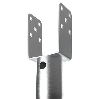 UX-3.5-27-1 - Durable No Dig Ground Anchor for 3.5" Timber, 27.56" Tall