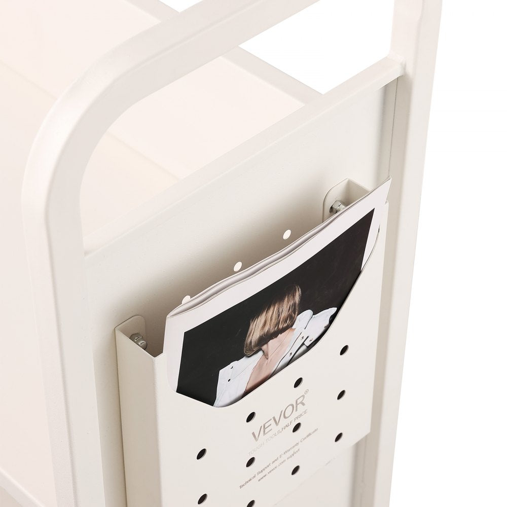 HXTC-V - Heavy-Duty 330 lbs Book Cart with V-Shaped Shelves