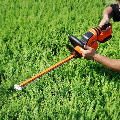SF8A609 - 20V Cordless 18-inch Hedge Trimmer with 180° Rotating Head