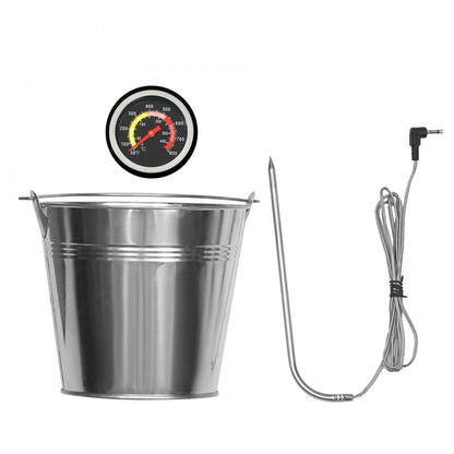 07900002 - 580 sq in Heavy-Duty Charcoal Grill for Outdoor Cooking