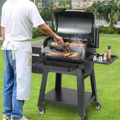 07900003 - Portable Heavy-Duty Charcoal Grill with Temperature Control for Outdoor Cooking