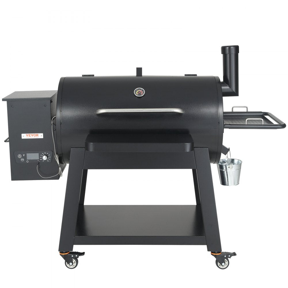 07900004 - 840 in² Heavy-Duty Portable Charcoal Grill with Cart