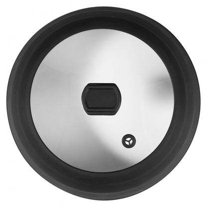 JLP AGS-27 - 10.8" Microwave Splatter Lid & Silicone Mat Set