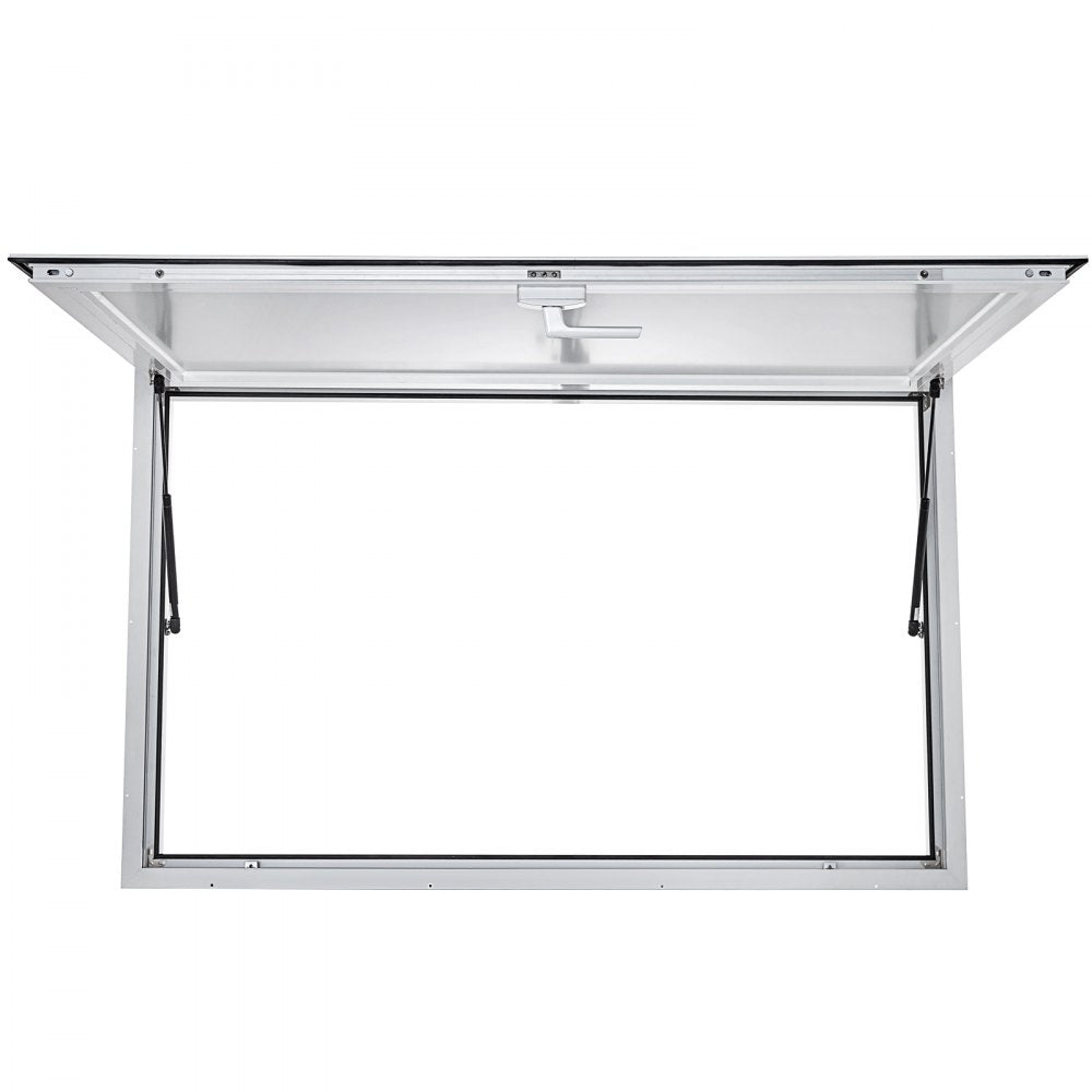 010742838913 - Durable Aluminum Concession Window with 53x33 Inch Dimensions