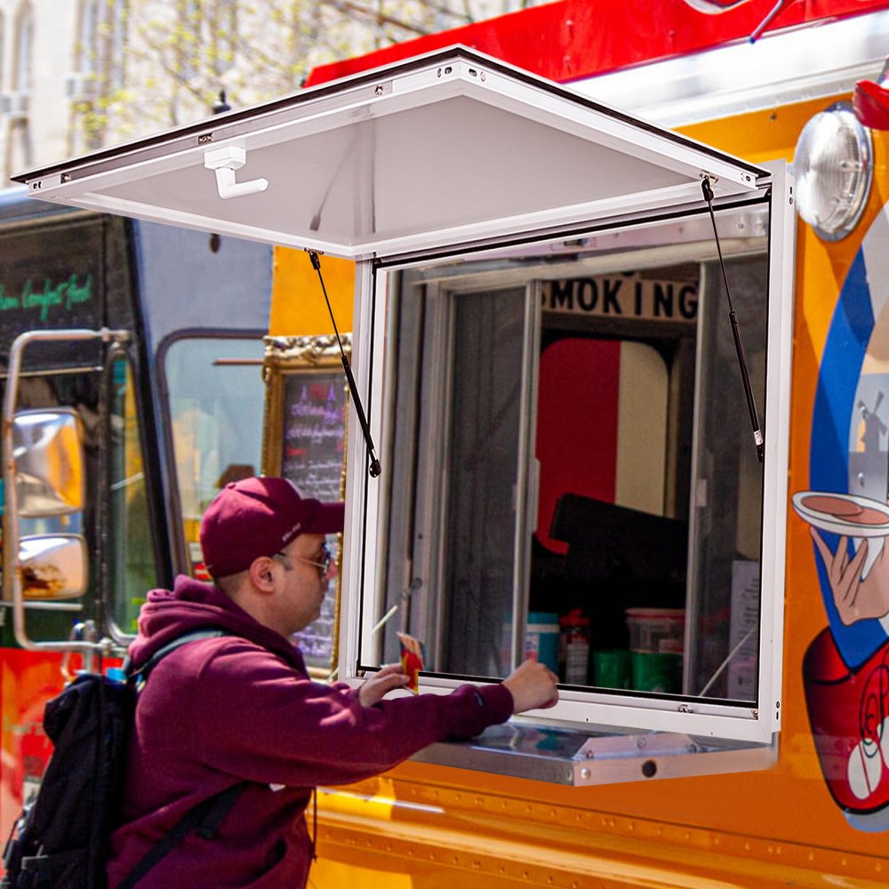 010532362019 - 60 x 36 Inch Aluminum Concession Window with Lock System