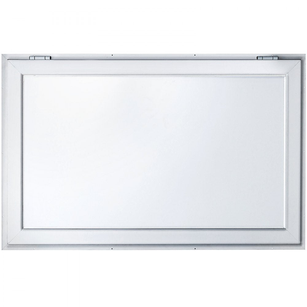 010384209555 - Durable 64" x 40" Aluminum Concession Window for Food Stands
