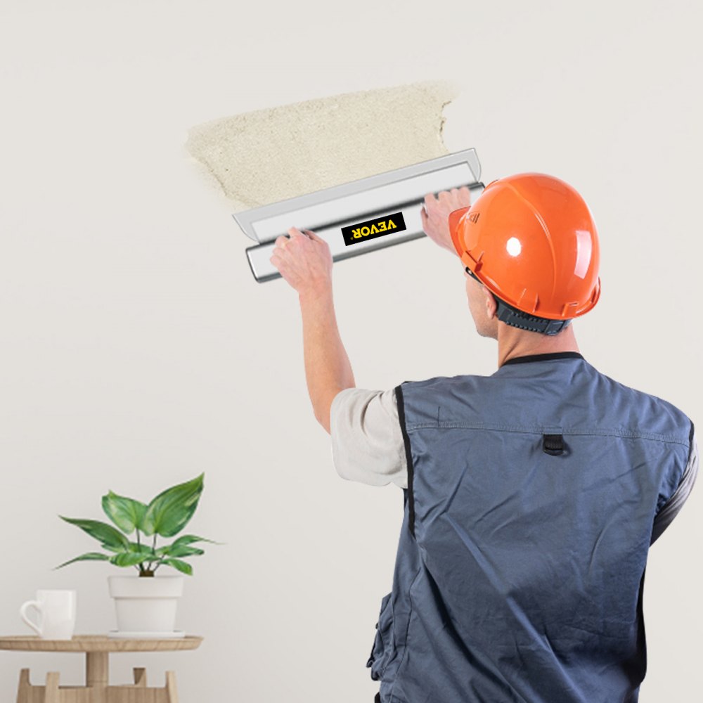 010293963687 - 10-24" Stainless Steel Drywall Blade Set with Ergonomic Handle