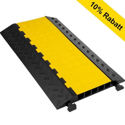 010272514610 - 35" Rubber Cable Protector Ramp for Safe Traffic Management