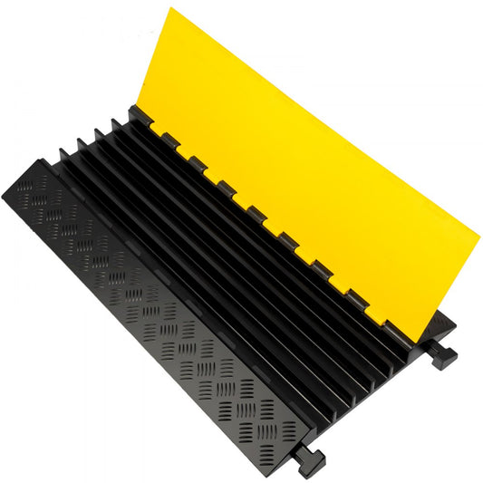 010272514610 - 35" Rubber Cable Protector Ramp for Safe Traffic Management