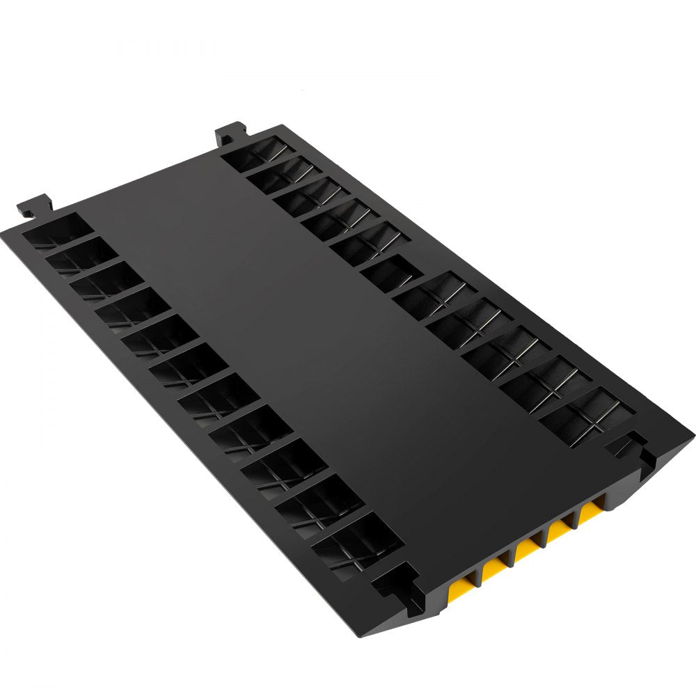 010272514610 - 35" Rubber Cable Protector Ramp for Safe Traffic Management