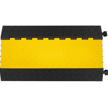010272514610 - 35" Rubber Cable Protector Ramp for Safe Traffic Management